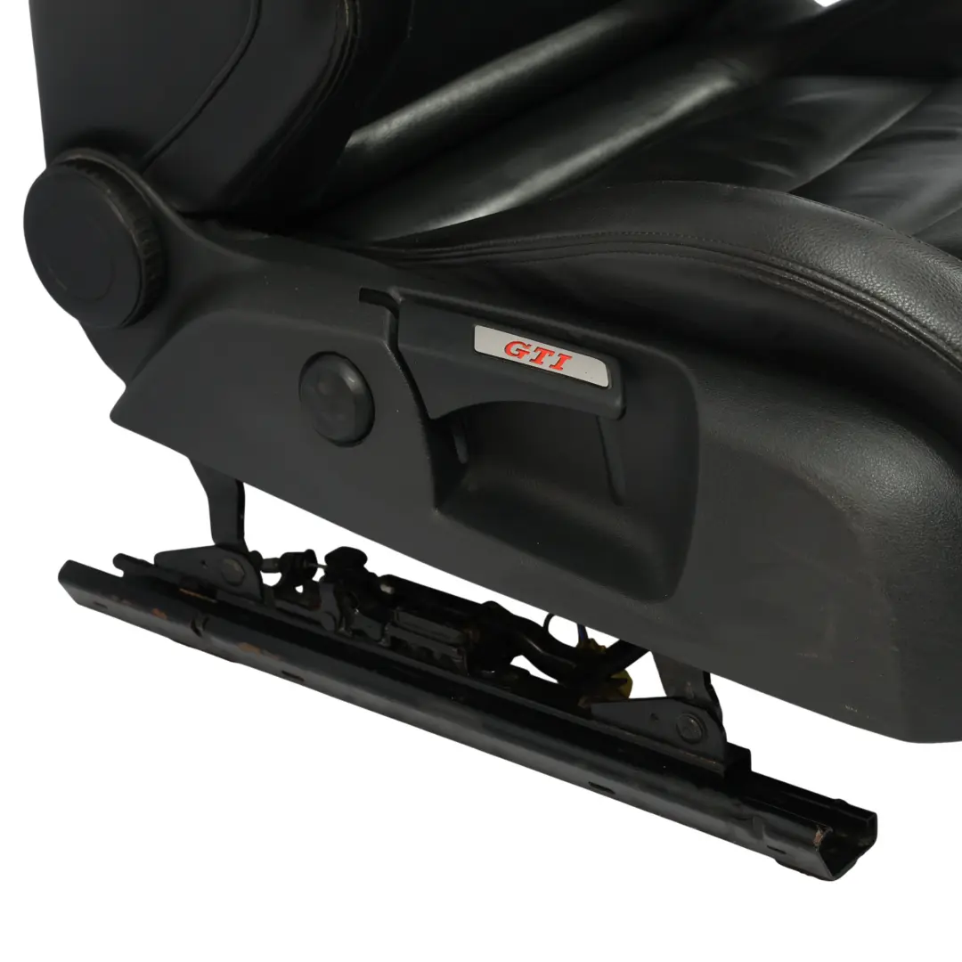 Volkswagen Golf VI Mk6 3D Front Seat Heated Leather Titan Black Right O/S - SKU 5K3881806CH - Part number 5K3881806CH