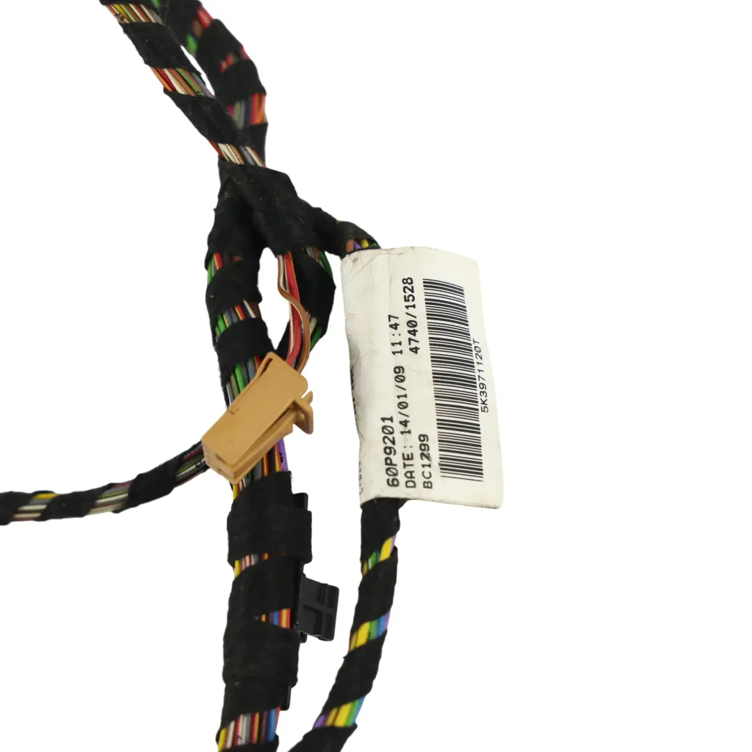 5K Front Door Wiring Harness Cable Loom Driver's Side to Volkswagen Golf with Part number 5K3971120T Volkswagen Golf 5K Front Door Wiring Harness Cable Loom Driver's Side - SKU RHD-5K3971120T - Part number 5K3971120T