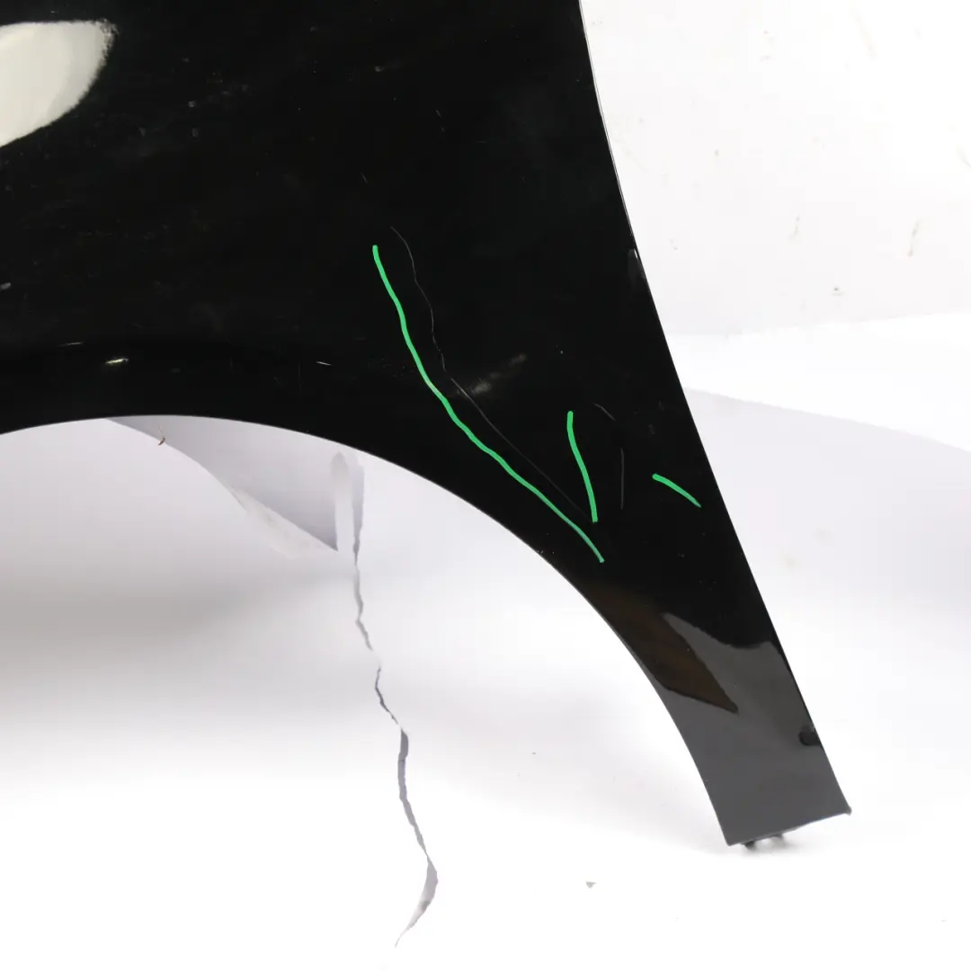 Volkswagen VW Golf Mk6 Side Panel Wing Front Left N/S Black - 041 - SKU 5K6821021B-BLC - Part number 5K6821021B