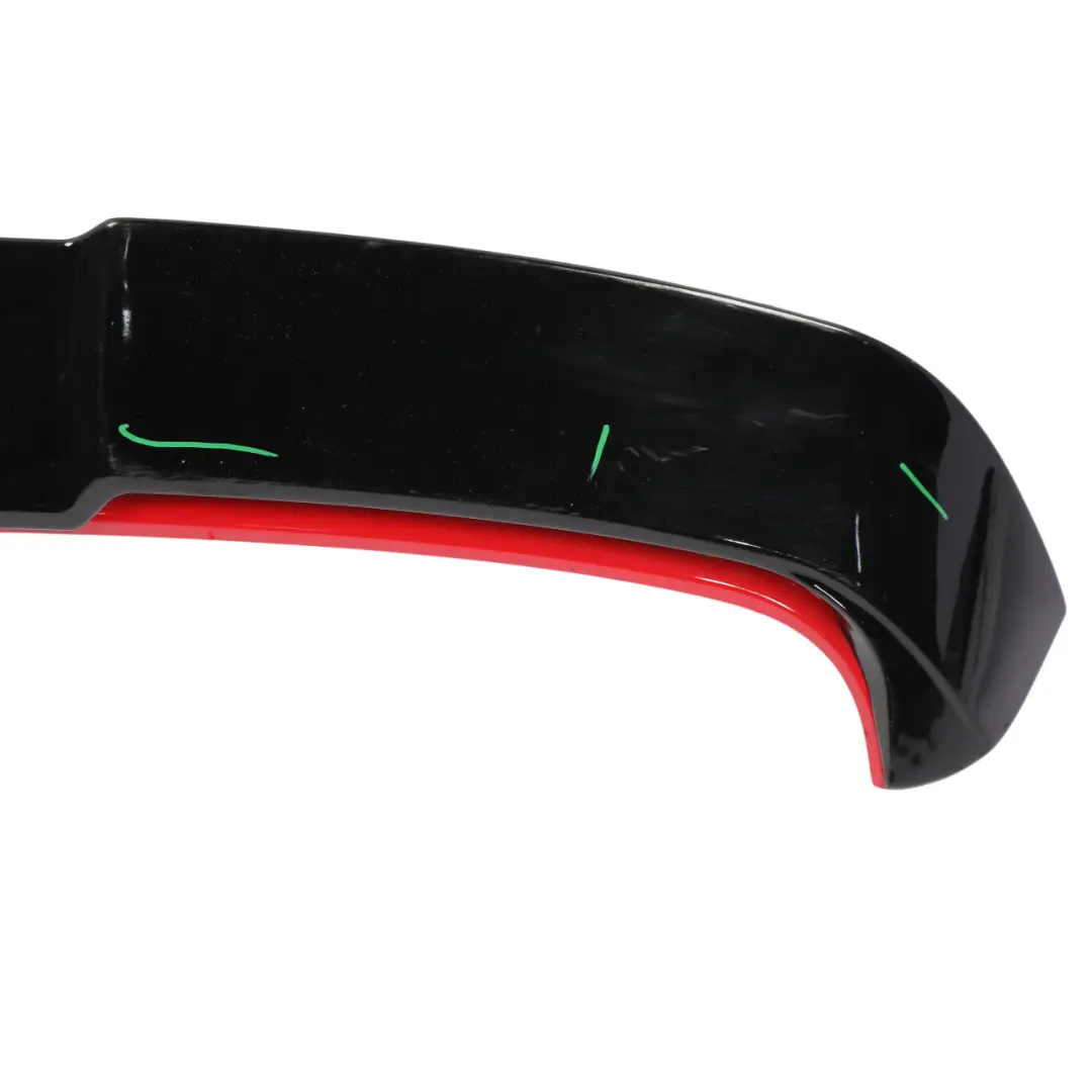 Mk6 Rear Tailgate Spoiler Wing Black Tornado Red LY3D to Volkswagen Golf with Part number 5K6827936A Volkswagen Golf Mk6 Rear Tailgate Spoiler Wing Black Tornado Red LY3D - SKU 5K6827936A-TRE1 - Part number 5K6827936A