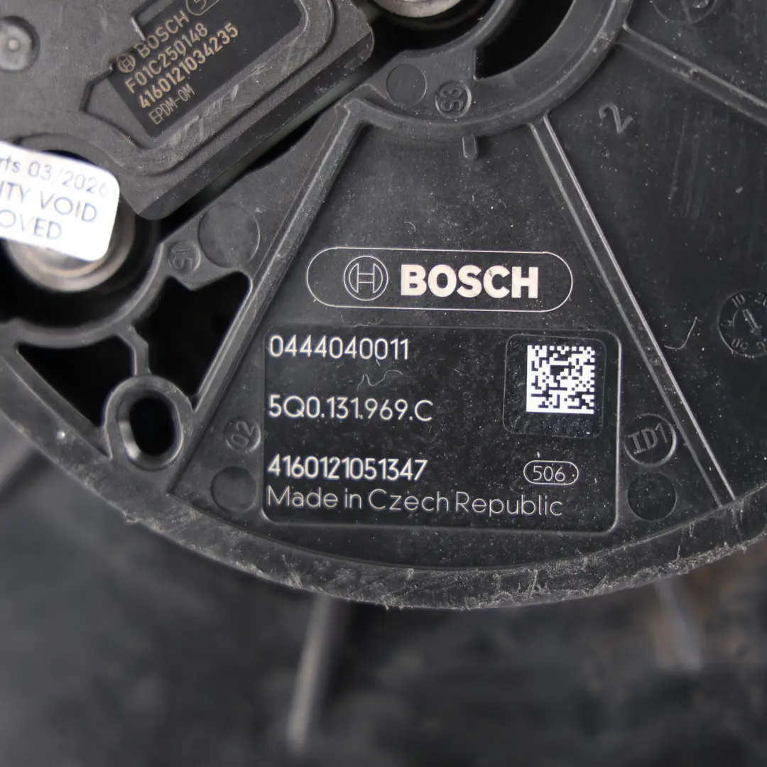 Volkswagen VW Tiguan 5N Mk1 AdBlue Reservoir SCR Fuel Tank 2.0 TDI - SKU 5N0131877A - Part number 5N0131877A