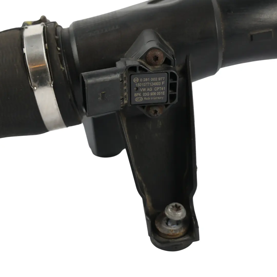 Audi Q3 SE Benzin Motor Luft Rohr Ladeluftkühler Schlauch - SKU 5N0145770F - Teilenummer 5N0145770F