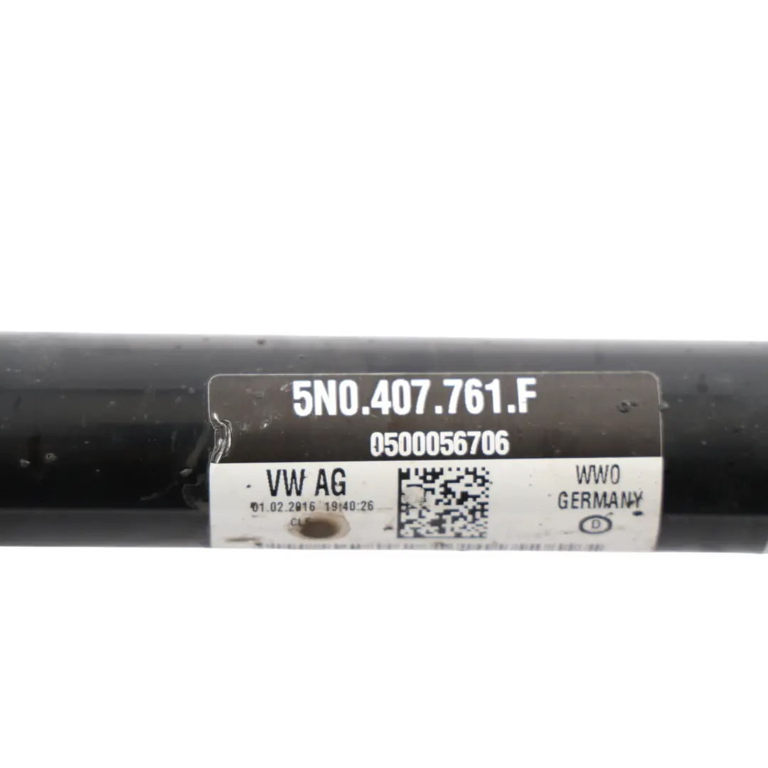 Mk1 Drive Shaft Front Left N/S 2.0 TDI Blue Motion 5N0407761F to Volkswagen Tiguan with Part number 5N0407761FX Volkswagen Tiguan Mk1 Drive Shaft Front Left N/S 2.0 TDI Blue Motion 5N0407761F - SKU 5N0407761FX - Part number 5N0407761FX