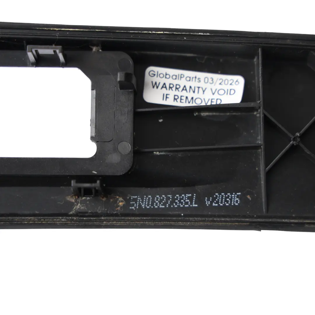 VW Tiguan 5N Rear Tailgate Cover Trim Panel Light Lock Surround - SKU 5N0827335L - Part number 5N0827335L