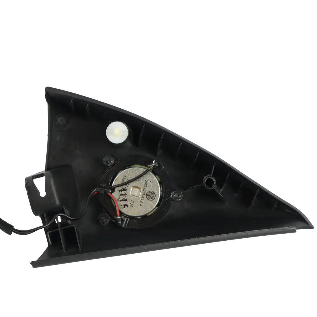 Front Tweeter Speaker Cover Trim Left N/S to VW Volkswagen Tiguan 5N with Part number 5N0837993B VW Volkswagen Tiguan 5N Front Tweeter Speaker Cover Trim Left N/S - SKU 5N0837993B - Part number 5N0837993B