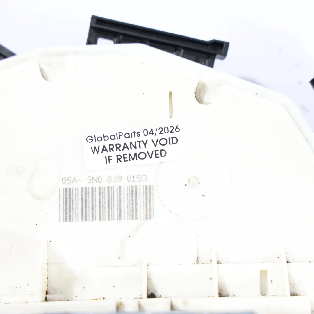 Skoda Superb B6 3T VW Tiguan 5N Door Lock Actuator Rear Left N/S - SKU 5N0839015D - Part number 5N0839015D