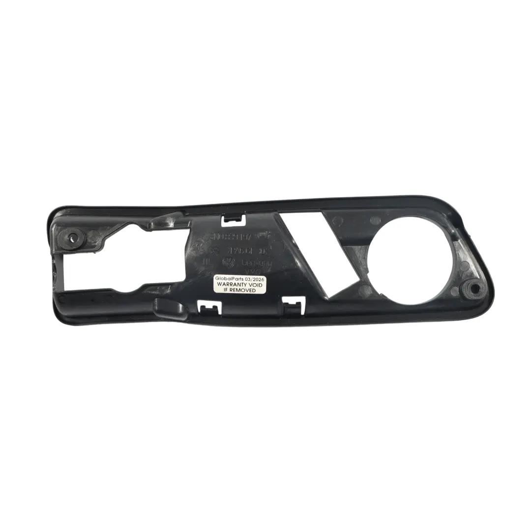 Door Handle Grab Bracket Surround Left N/S to Volkswagen Tiguan 5N Rear with Part number 5N0839197 Volkswagen Tiguan 5N Rear Door Handle Grab Bracket Surround Left N/S - SKU 5N0839197 - Part number 5N0839197