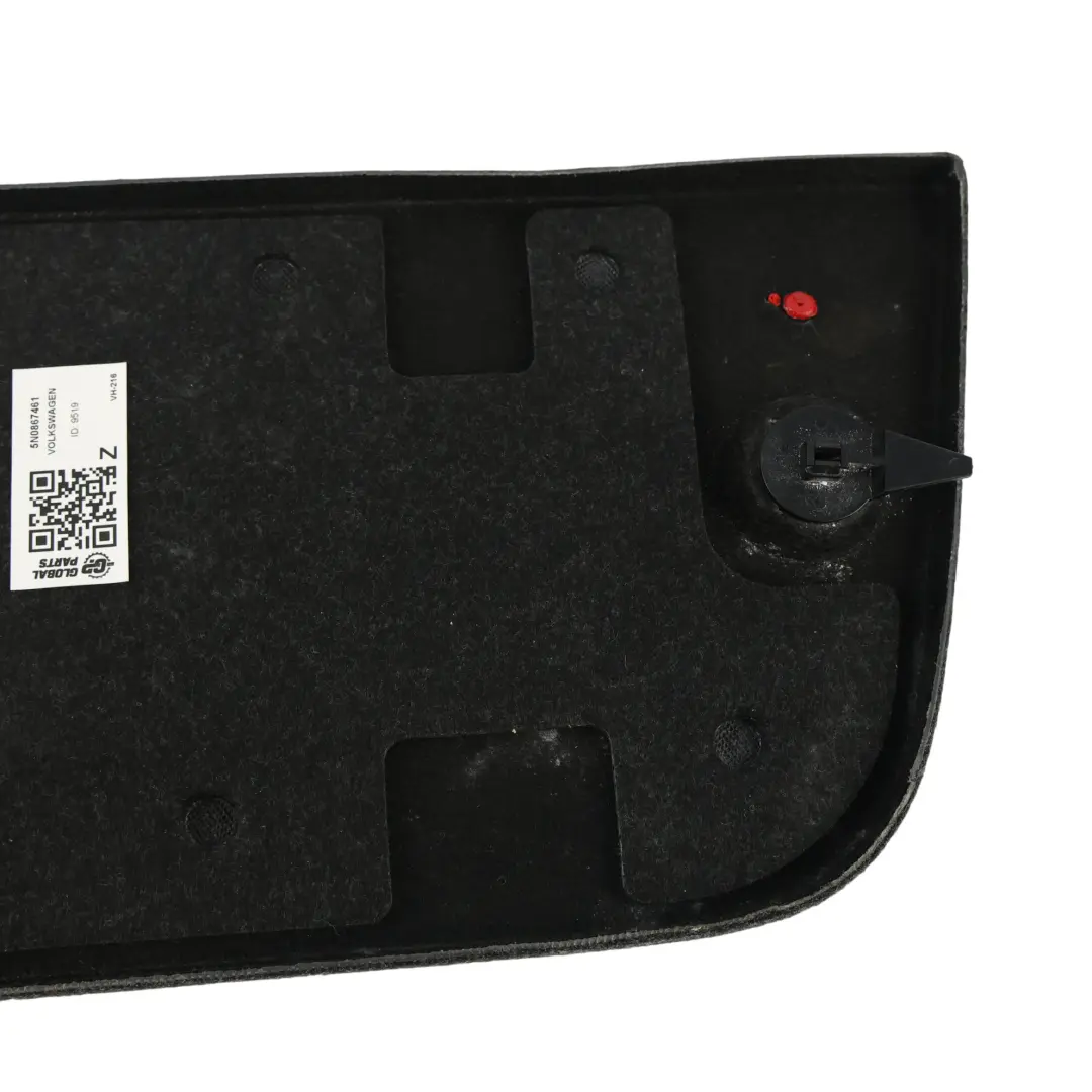 Cubierta Trim Maletero Trasero Izquierda para Volkswagen Tiguan 5N con número de pieza 5N0867461 Volkswagen Tiguan 5N Cubierta Trim Maletero Trasero Izquierda - SKU 5N0867461 - Número de pieza 5N0867461