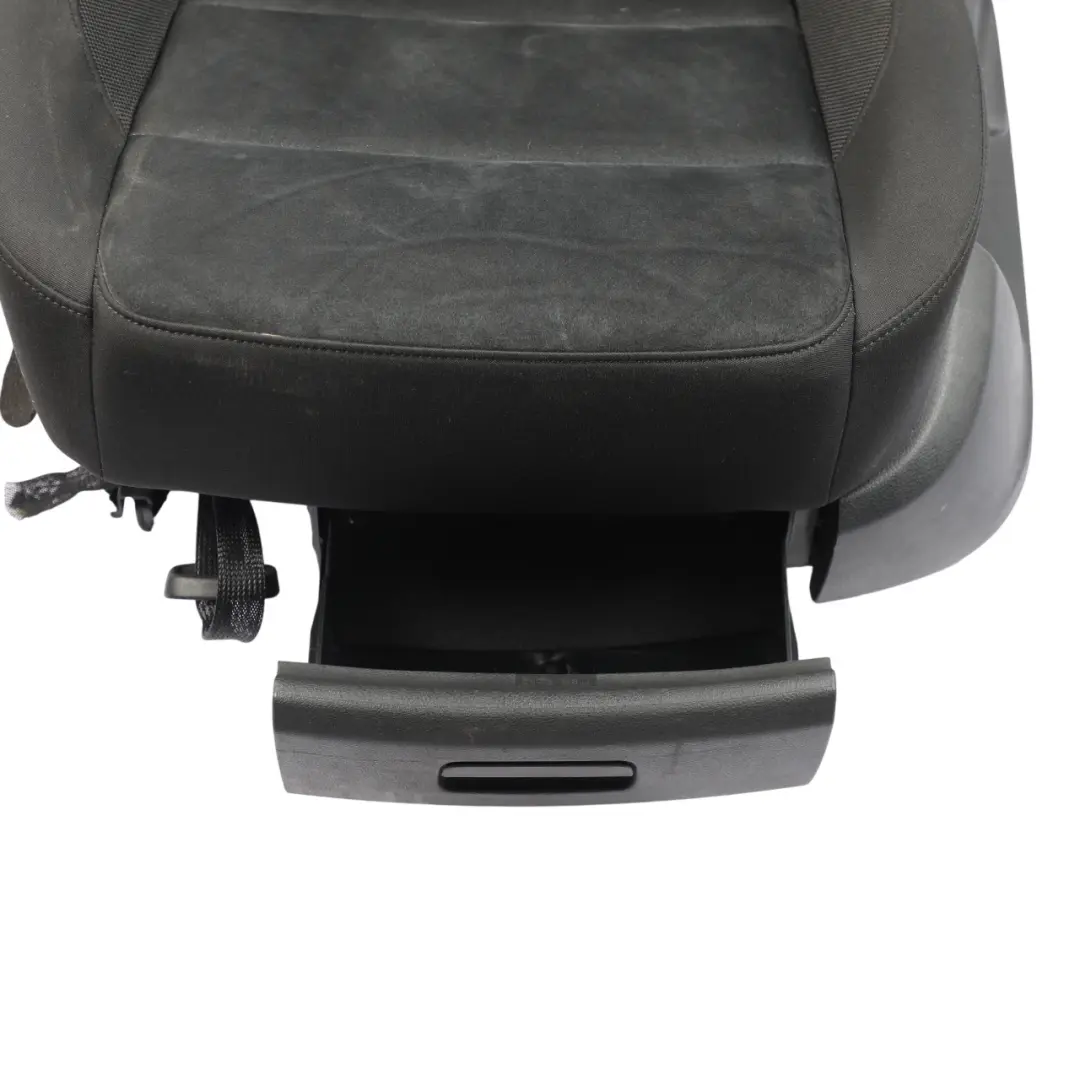 VW Volkswagen Tiguan 5N Front Left N/S Seat Black Titan Fabric Cloth Interior - SKU 5N0881805GF-1 - Part number 5N0881805GF