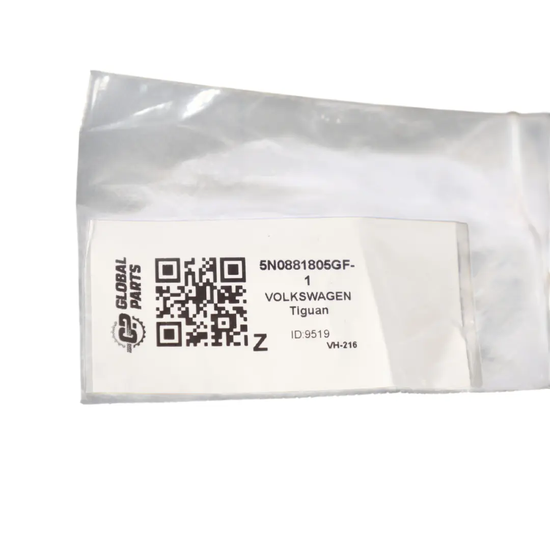 VW Volkswagen Tiguan 5N Fotel Przedni Lewy Materiał Czarny Tytan - SKU 5N0881805GF-1 - Numer Części 5N0881805GF