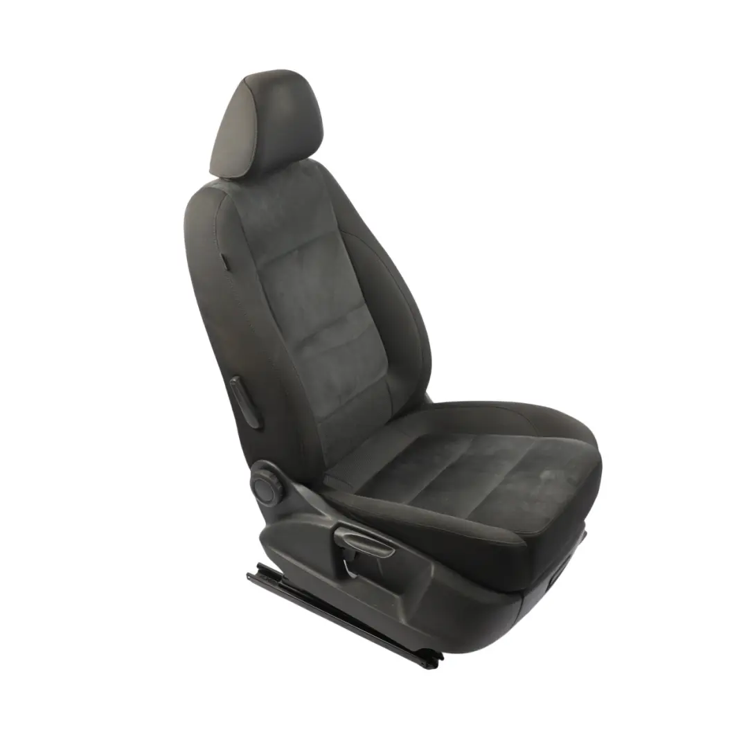 VW Volkswagen Tiguan 5N Sedile anteriore destro Nero Titan Tessuto Interno Panno - SKU 5N0881806JF-1 - Numero di parte 5N0881806JF