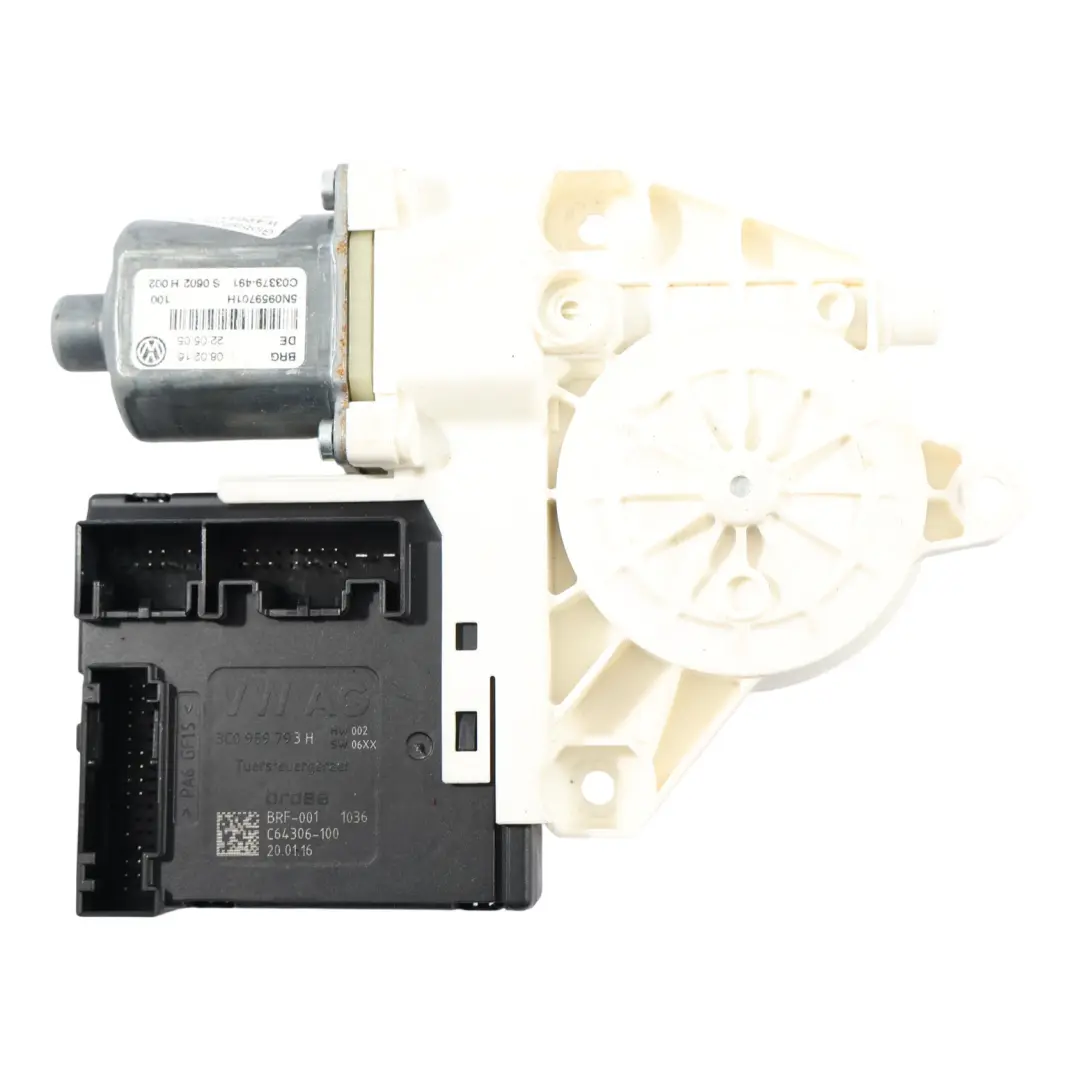 Volkswagen Tiguan 5N Window Motor Front Driver Side Right O/S - SKU RHD-5N0959701H - Part number 5N0959701H