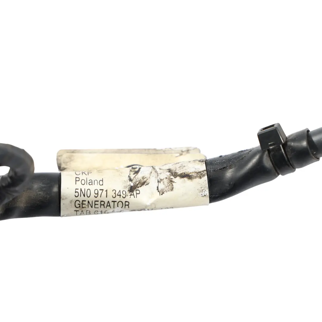 Volkswagen Sharan 7N Cablaggio Cavi Batteria Alternatore Positivo - SKU 5N0971349AP - Numero di parte 5N0971349AP