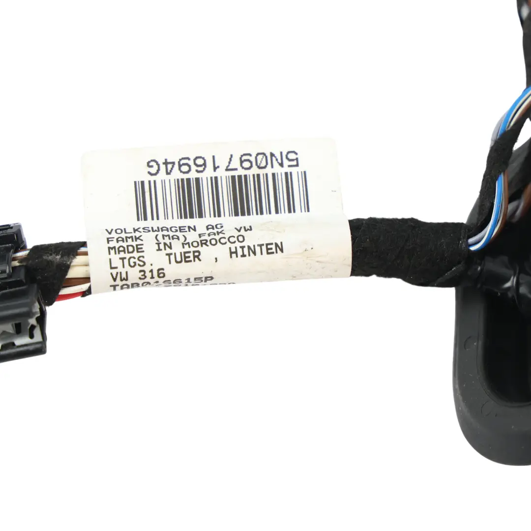 Volkswagen Tiguan 5N Rear Door Wiring Loom Harness Right O/S - SKU 5N0971694G - Part number 5N0971694G