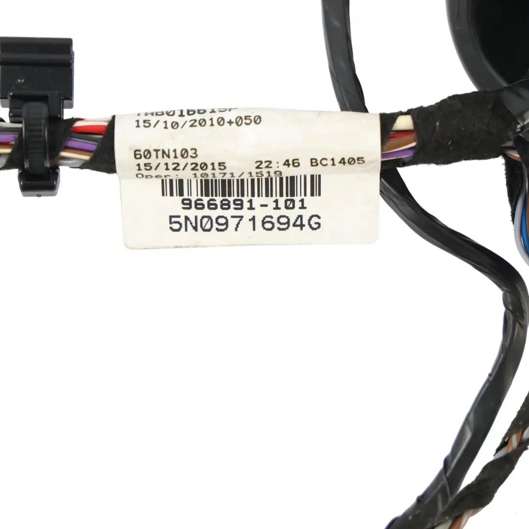 Volkswagen Tiguan 5N Kabelbaum Hintertür Rechts - SKU 5N0971694G - Teilenummer 5N0971694G