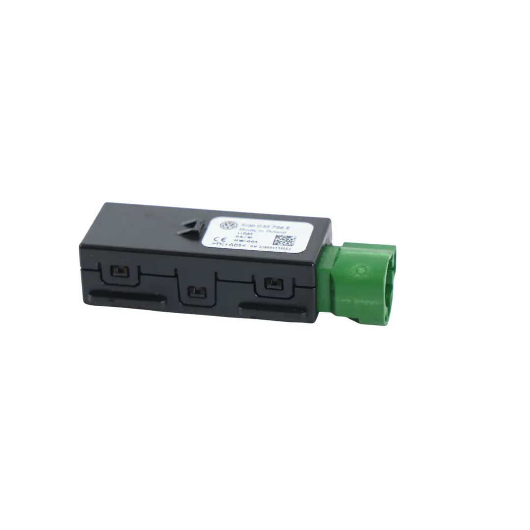 Volkswagen Passat B8 Skoda Superb MK3 Fabia MK3 Porta USB Connettore - SKU 5Q0035726E-1 - Numero di parte 5Q0035726E