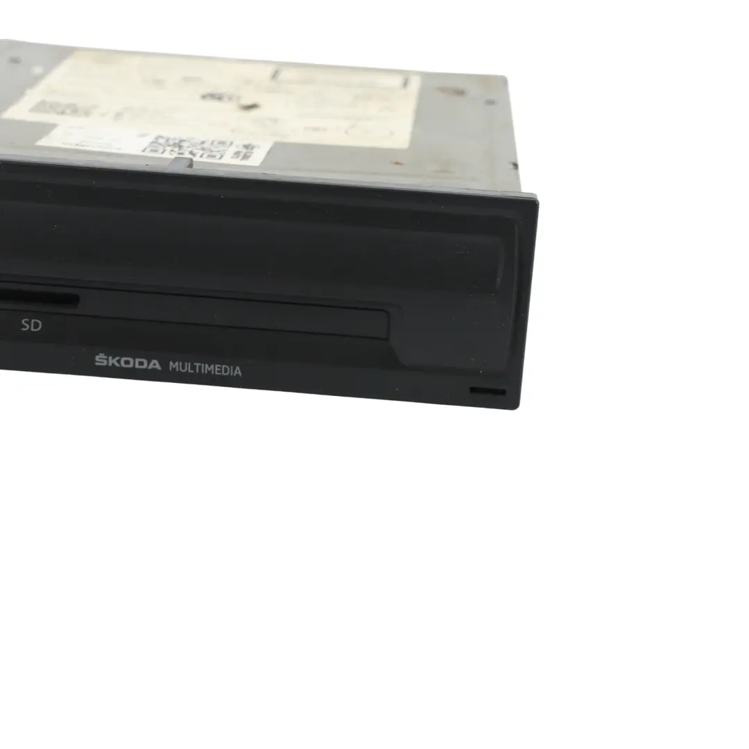 Skoda Octavia MK3 5E Radio Zmieniarka Płyt CD Czytnik Kart SD - SKU 5Q0035842A - Numer Części 5Q0035842A