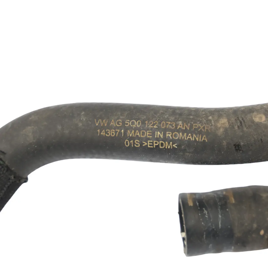 Manguera Tubo Refrigerante Agua 1.4 TSI para Volkswagen Golf Mk7 con número de pieza 5Q0122073AN Volkswagen Golf Mk7 Manguera Tubo Refrigerante Agua 1.4 TSI - SKU 5Q0122073AN - Número de pieza 5Q0122073AN