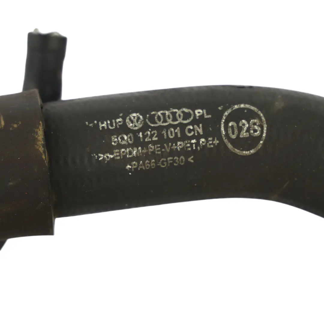 Mk3 1.6 2.0 Diesel Water Coolant Pipe Hose Line to Skoda Superb with Part number 5Q0122101CN Skoda Superb Mk3 1.6 2.0 Diesel Water Coolant Pipe Hose Line - SKU 5Q0122101CN - Part number 5Q0122101CN