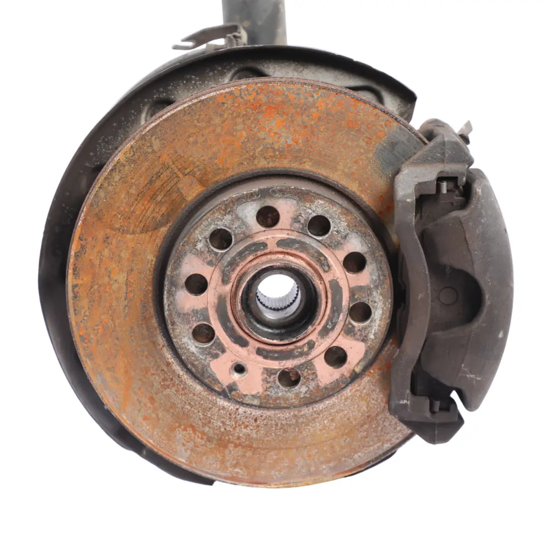 Suspension Leg Front Right O/S Spring Strut Brake Disc to Volkswagen Golf Mk7 with Part number 5Q0413023FK Volkswagen Golf Mk7 Suspension Leg Front Right O/S Spring Strut Brake Disc - SKU 5Q0413023FK-1 - Part number 5Q0413023FK