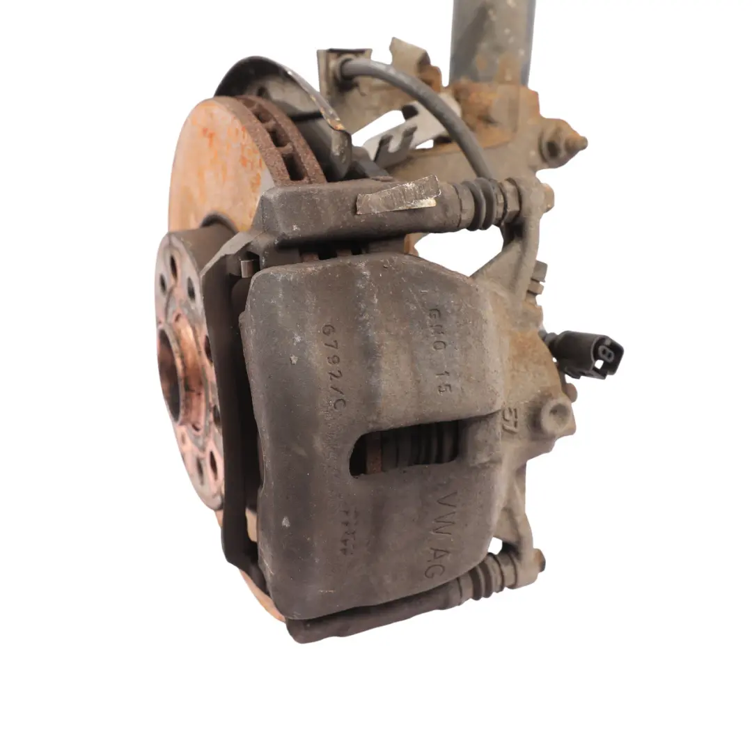 Suspension Leg Front Right O/S Spring Strut Brake Disc to Volkswagen Golf Mk7 with Part number 5Q0413023FK Volkswagen Golf Mk7 Suspension Leg Front Right O/S Spring Strut Brake Disc - SKU 5Q0413023FK-1 - Part number 5Q0413023FK