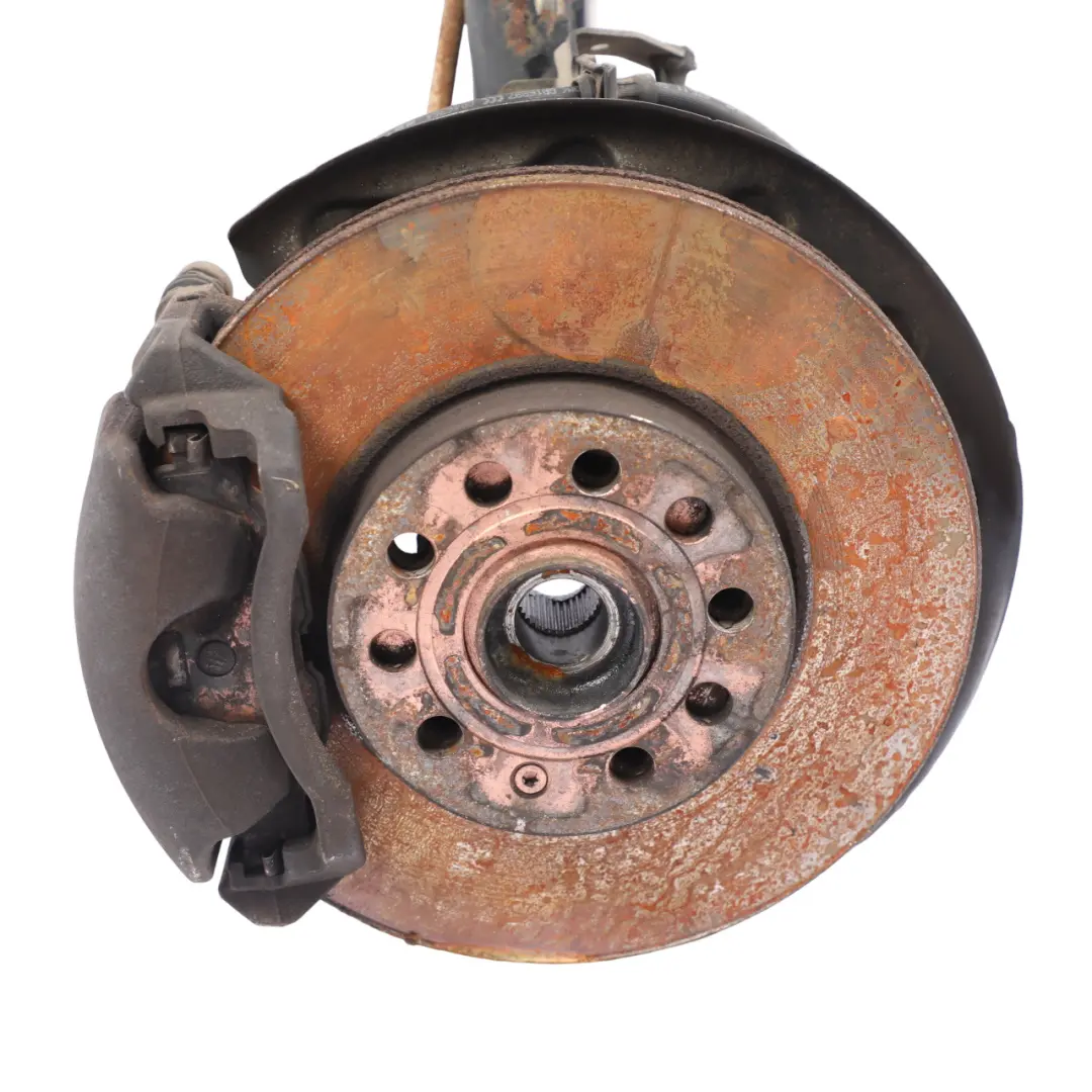 Volkswagen Golf Mk7 Suspension Leg Front Left N/S Spring Strut Brake Disc - SKU 5Q0413023FK-2 - Part number 5Q0413023FK