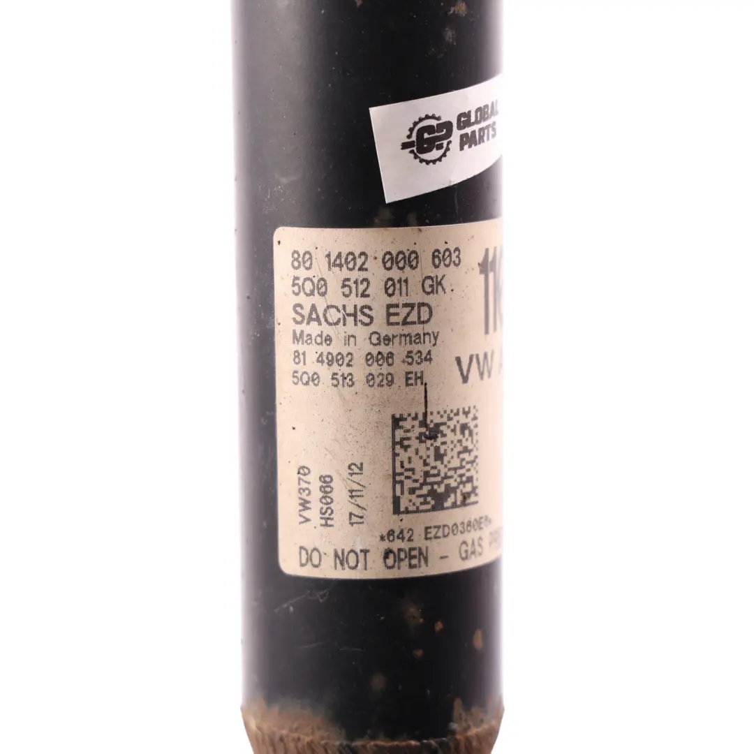 Volkswagen Golf Mk7 Rear Axle Strut Shock Absorber Left Right N/O/S - SKU 5Q0512011GK - Part number 5Q0512011GK