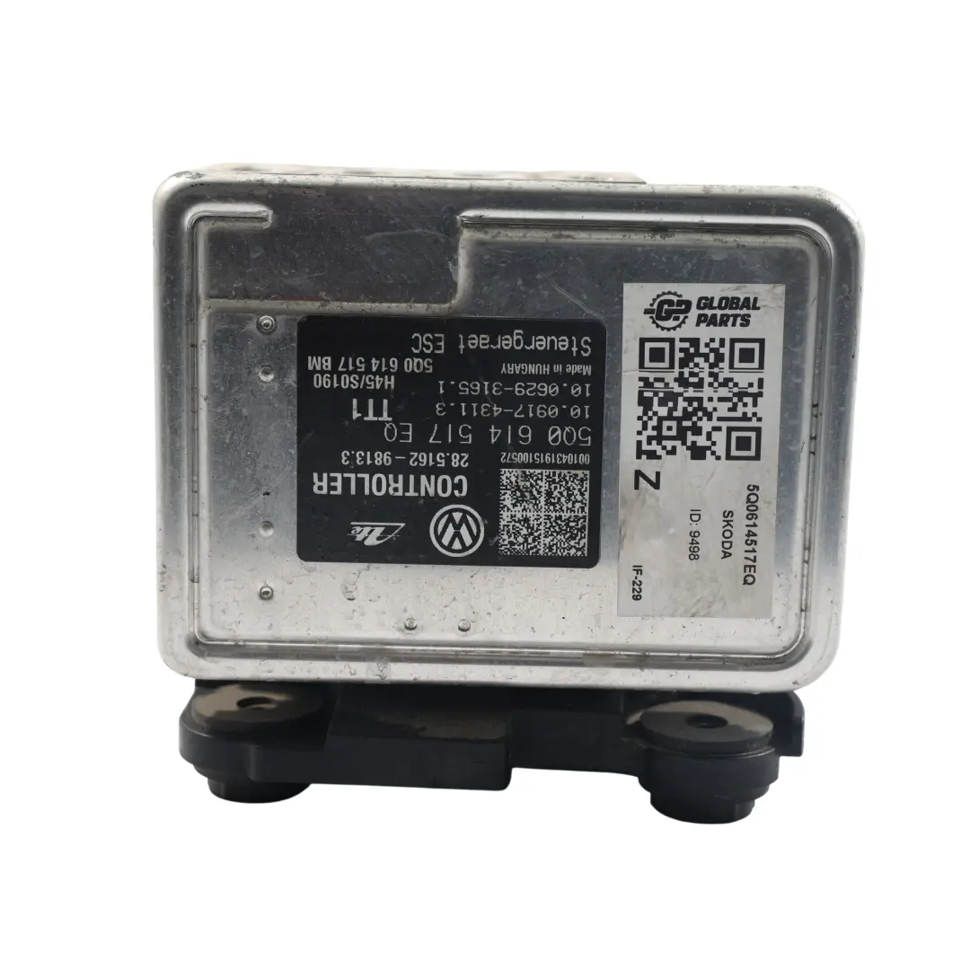 Skoda Octavia MK3 5E Pompa ABS Sterownik 1.5 TSI Benzynowy - SKU 5Q0614517EQ - Numer Części 5Q0614517EQ