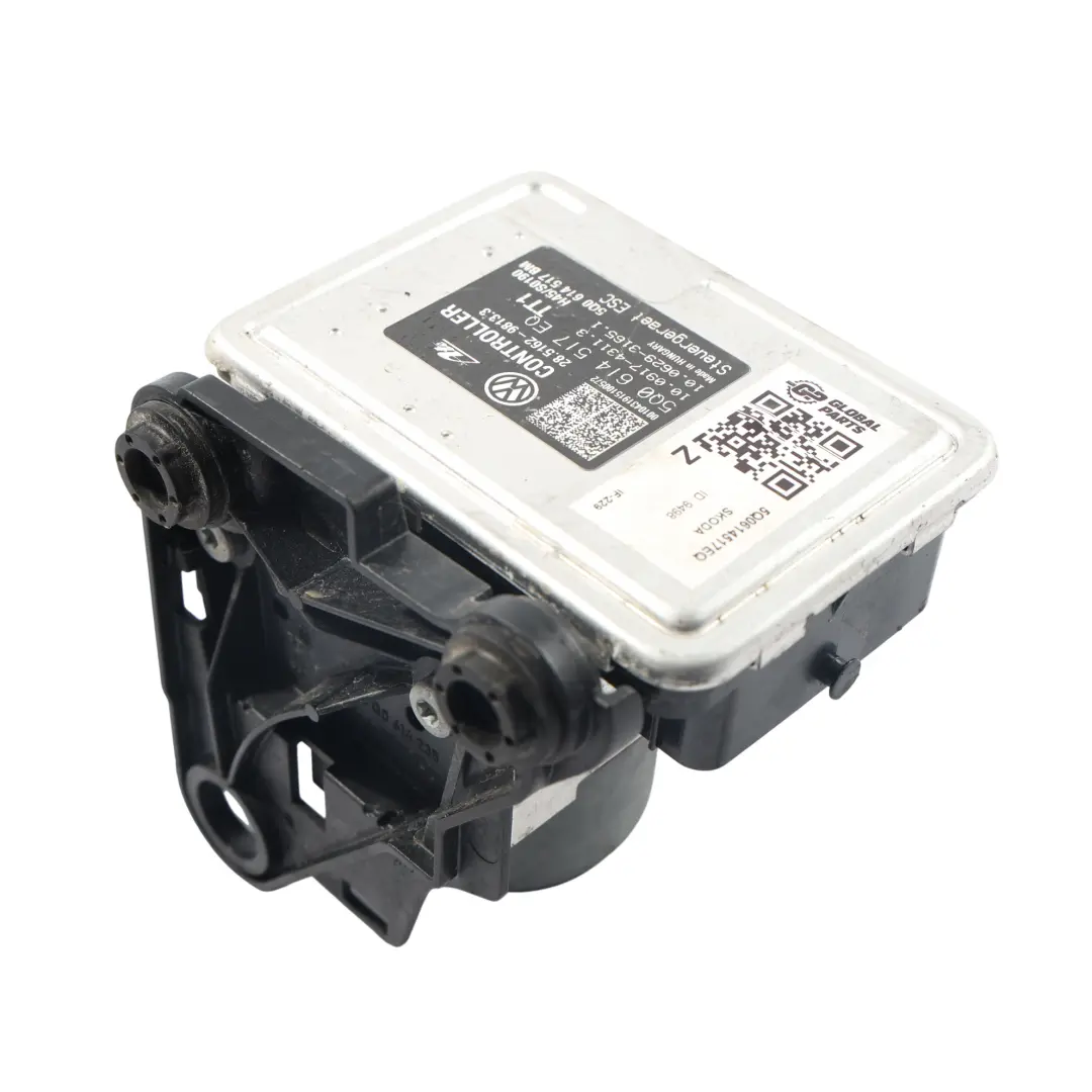 Skoda Octavia MK3 5E Pompe ABS Unité Contrôle 1.5 TSI Essence - SKU 5Q0614517EQ - Numéro de pièce 5Q0614517EQ