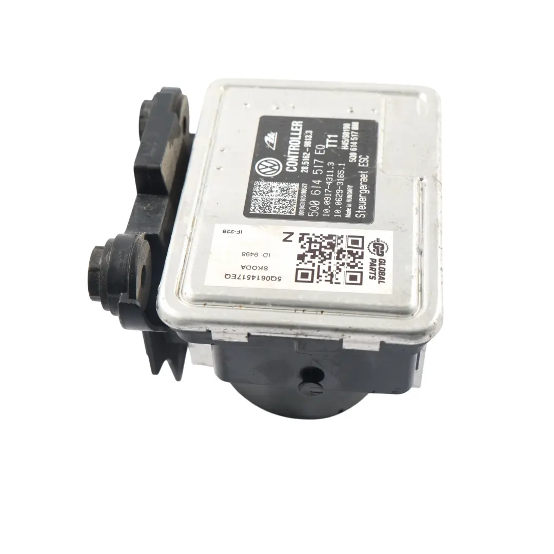 MK3 5E Pompe ABS Unité Contrôle 1.5 TSI Essence pour Skoda Octavia à propos du numéro de pièce 5Q0614517EQ Skoda Octavia MK3 5E Pompe ABS Unité Contrôle 1.5 TSI Essence - SKU 5Q0614517EQ - Numéro de pièce 5Q0614517EQ