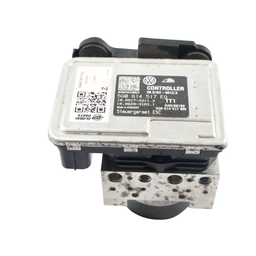 MK3 5E Pompe ABS Unité Contrôle 1.5 TSI Essence pour Skoda Octavia à propos du numéro de pièce 5Q0614517EQ Skoda Octavia MK3 5E Pompe ABS Unité Contrôle 1.5 TSI Essence - SKU 5Q0614517EQ - Numéro de pièce 5Q0614517EQ