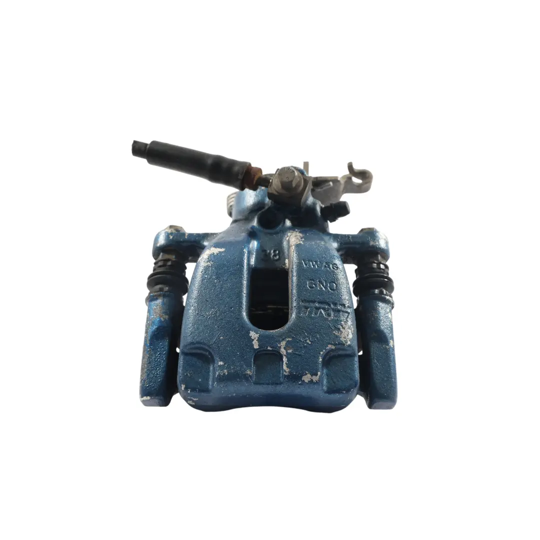 MK3 Carcasa Pinza Freno Trasero Azul Izquierdo para Skoda Octavia con número de pieza 5Q0615423A Skoda Octavia MK3 Carcasa Pinza Freno Trasero Azul Izquierdo - SKU 5Q0615423A - Número de pieza 5Q0615423A