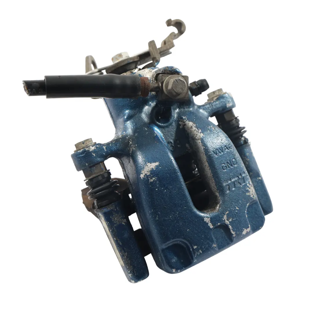 Mk3 Rear Brake Caliper Housing Blue Left N/S to Skoda Octavia with Part number 5Q0615423A Skoda Octavia Mk3 Rear Brake Caliper Housing Blue Left N/S - SKU 5Q0615423A - Part number 5Q0615423A