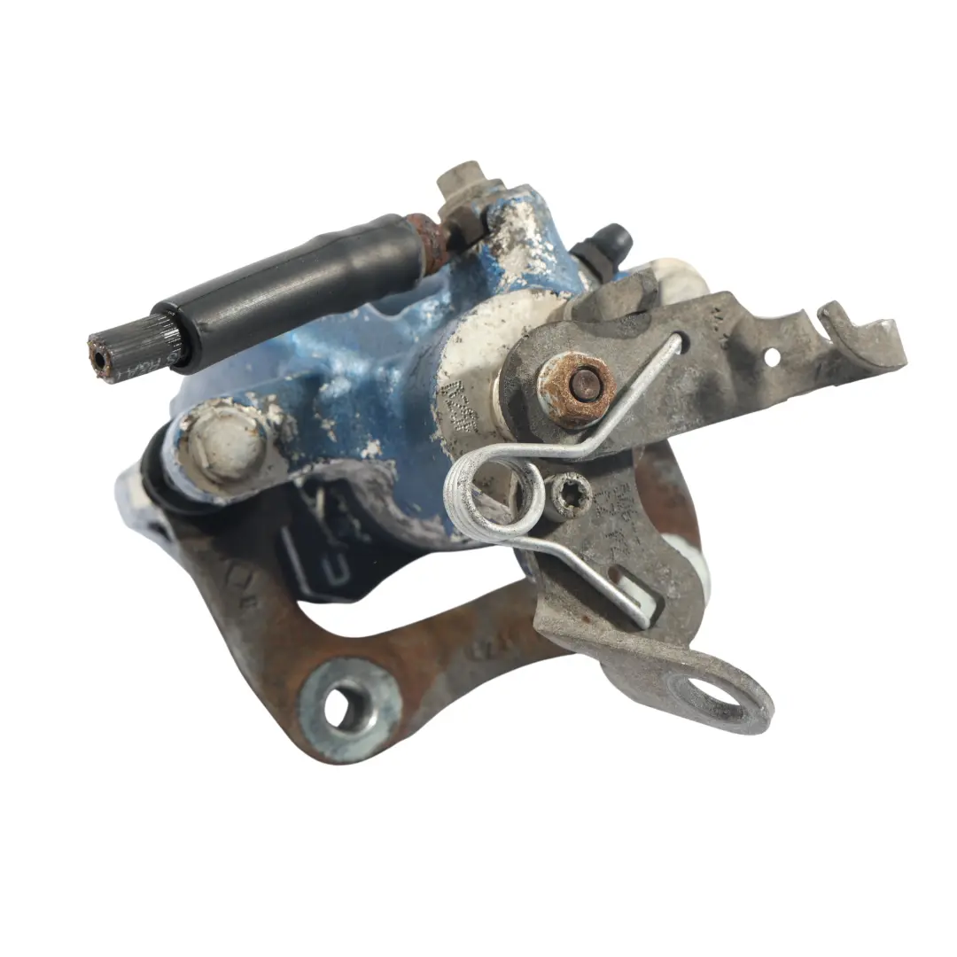 Skoda Octavia Mk3 Rear Wheel Brake Caliper Housing Blue Right O/S - SKU 5Q0615424A-1 - Part number 5Q0615424A