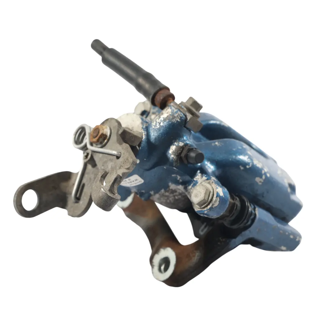 Skoda Octavia Mk3 Rear Wheel Brake Caliper Housing Blue Right O/S - SKU 5Q0615424A-1 - Part number 5Q0615424A