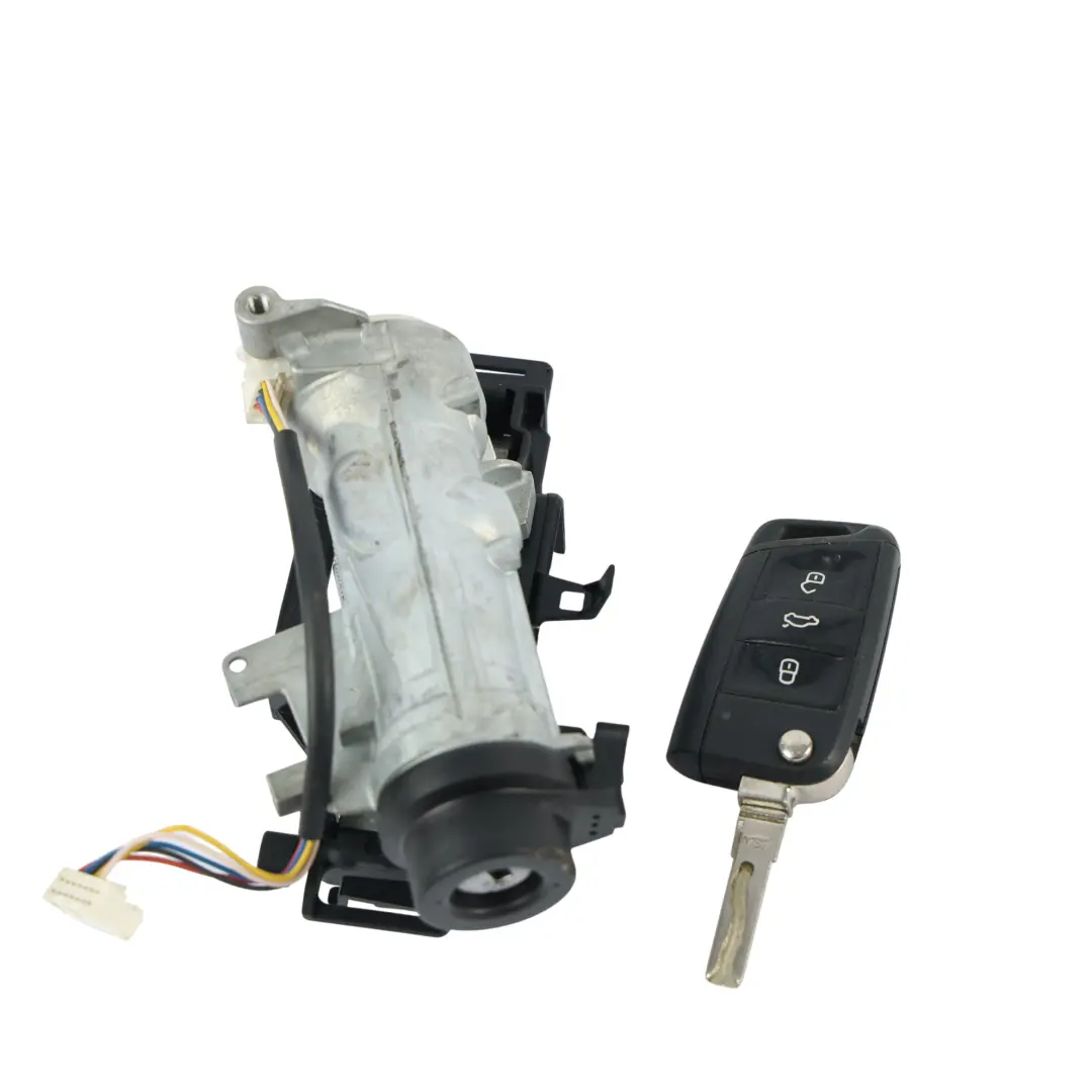 Mk3 Superb Mk3 Ignition Switch Barrel Lock With Key to Skoda Octavia with Part number 5Q0905865A Skoda Octavia Mk3 Superb Mk3 Ignition Switch Barrel Lock With Key - SKU 5Q0905865A - Part number 5Q0905865A