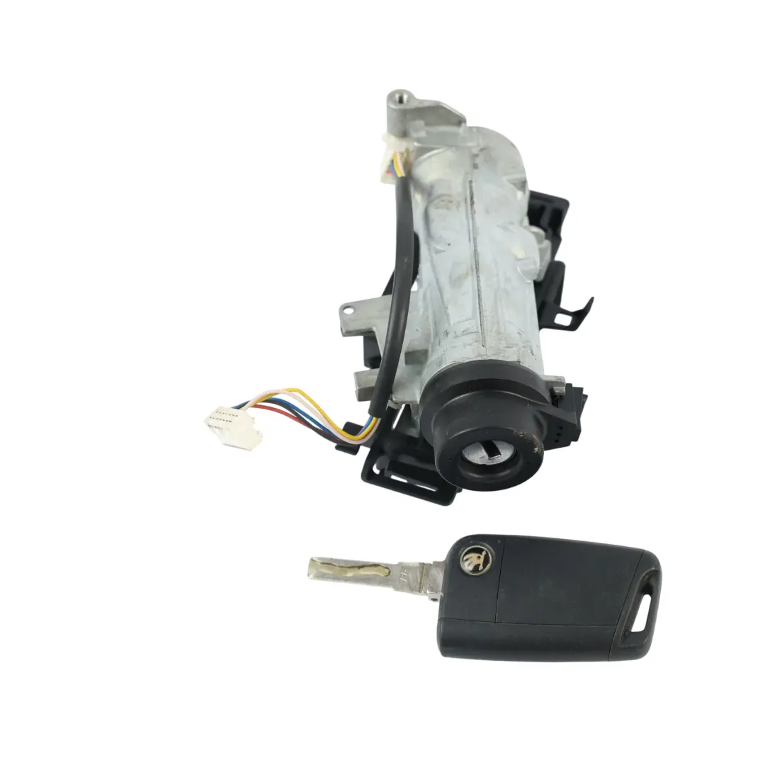 Skoda Octavia MK3 Superb MK3 Zündschloss Zylinder mit Schlüssel - SKU 5Q0905865A - Teilenummer 5Q0905865A