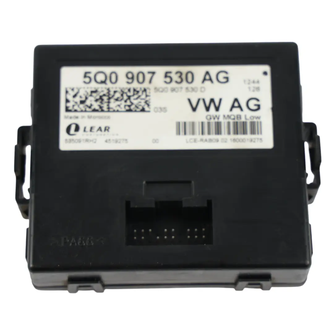 Mk3 Superb Mk3 Gateway Control Unit Module to Skoda Octavia 5E with Part number 5Q0907530AG Skoda Octavia 5E Mk3 Superb Mk3 Gateway Control Unit Module - SKU 5Q0907530AG - Part number 5Q0907530AG
