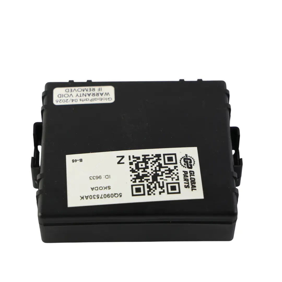 MK3 Central Gateway Control Module ECU to Skoda Octavia with Part number 5Q0907530AK Skoda Octavia MK3 Central Gateway Control Module ECU - SKU 5Q0907530AK - Part number 5Q0907530AK