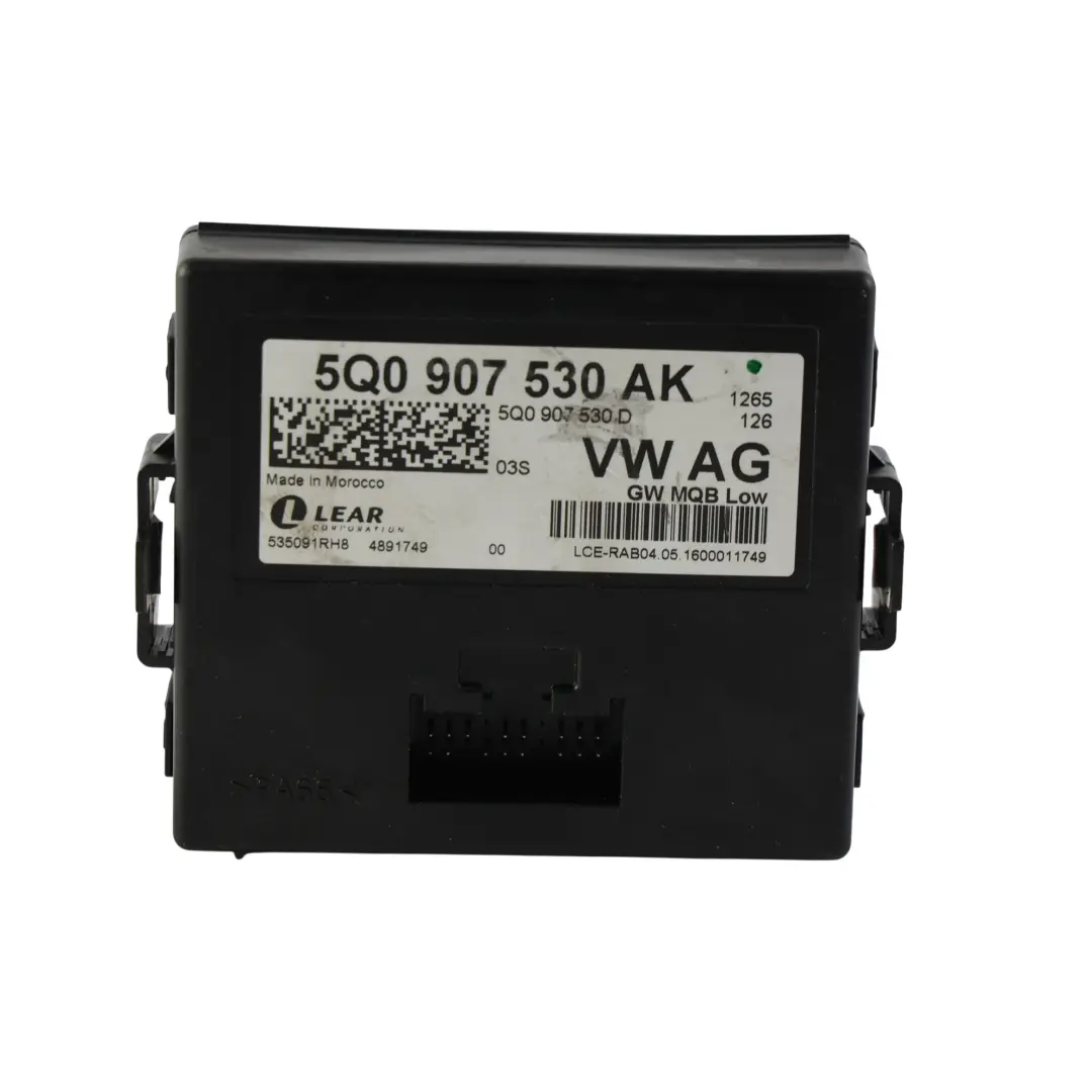 Skoda Octavia MK3 Modulo Controllo Gateway Centrale ECU - SKU 5Q0907530AK - Numero di parte 5Q0907530AK