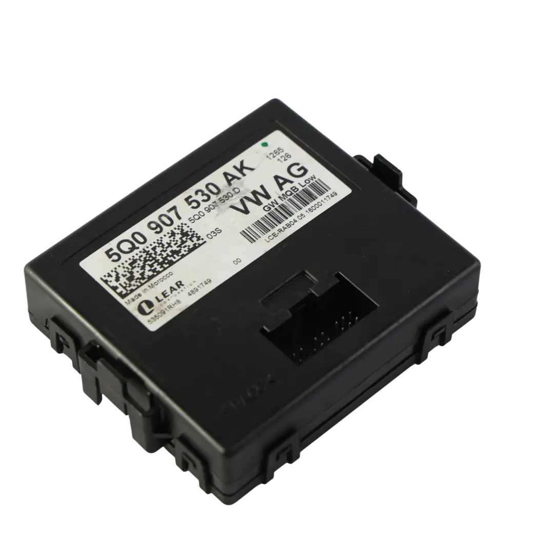 MK3 Centralny Moduł Sterownik Gateway ECU do Skoda Octavia o numerze 5Q0907530AK Skoda Octavia MK3 Centralny Moduł Sterownik Gateway ECU - SKU 5Q0907530AK - Numer Części 5Q0907530AK