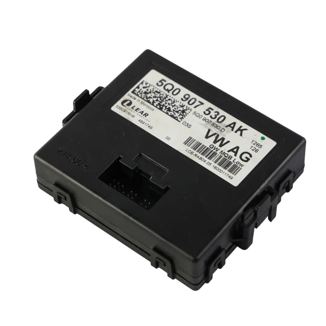 MK3 Central Gateway Control Module ECU to Skoda Octavia with Part number 5Q0907530AK Skoda Octavia MK3 Central Gateway Control Module ECU - SKU 5Q0907530AK - Part number 5Q0907530AK