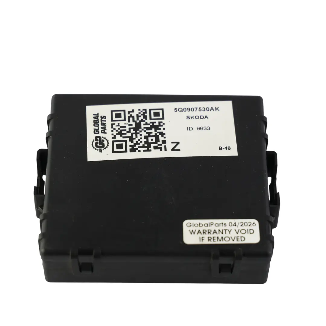 MK3 Central Gateway Control Module ECU to Skoda Octavia with Part number 5Q0907530AK Skoda Octavia MK3 Central Gateway Control Module ECU - SKU 5Q0907530AK - Part number 5Q0907530AK