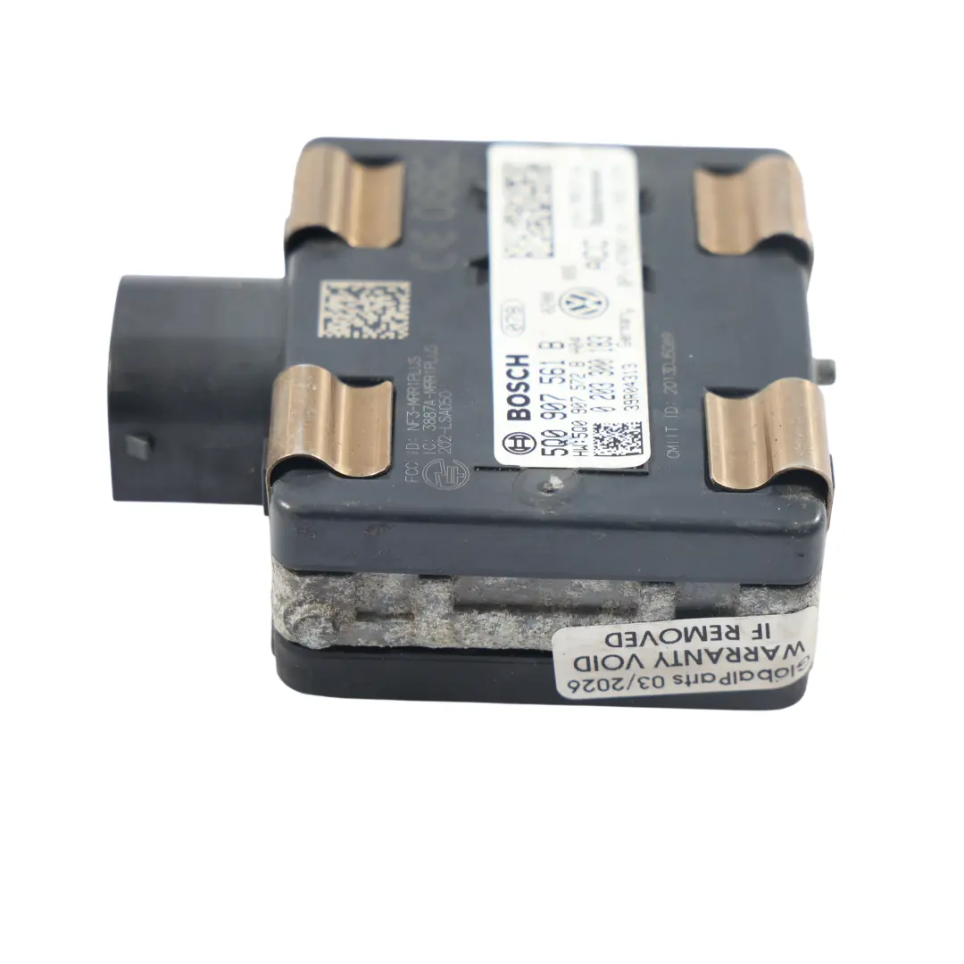 Radar Steuerung Sensor Modul Distanz Einheit für Volkswagen Golf Mk7 mit Teilenummer 5Q0907561B Volkswagen Golf Mk7 Radar Steuerung Sensor Modul Distanz Einheit - SKU 5Q0907561B - Teilenummer 5Q0907561B