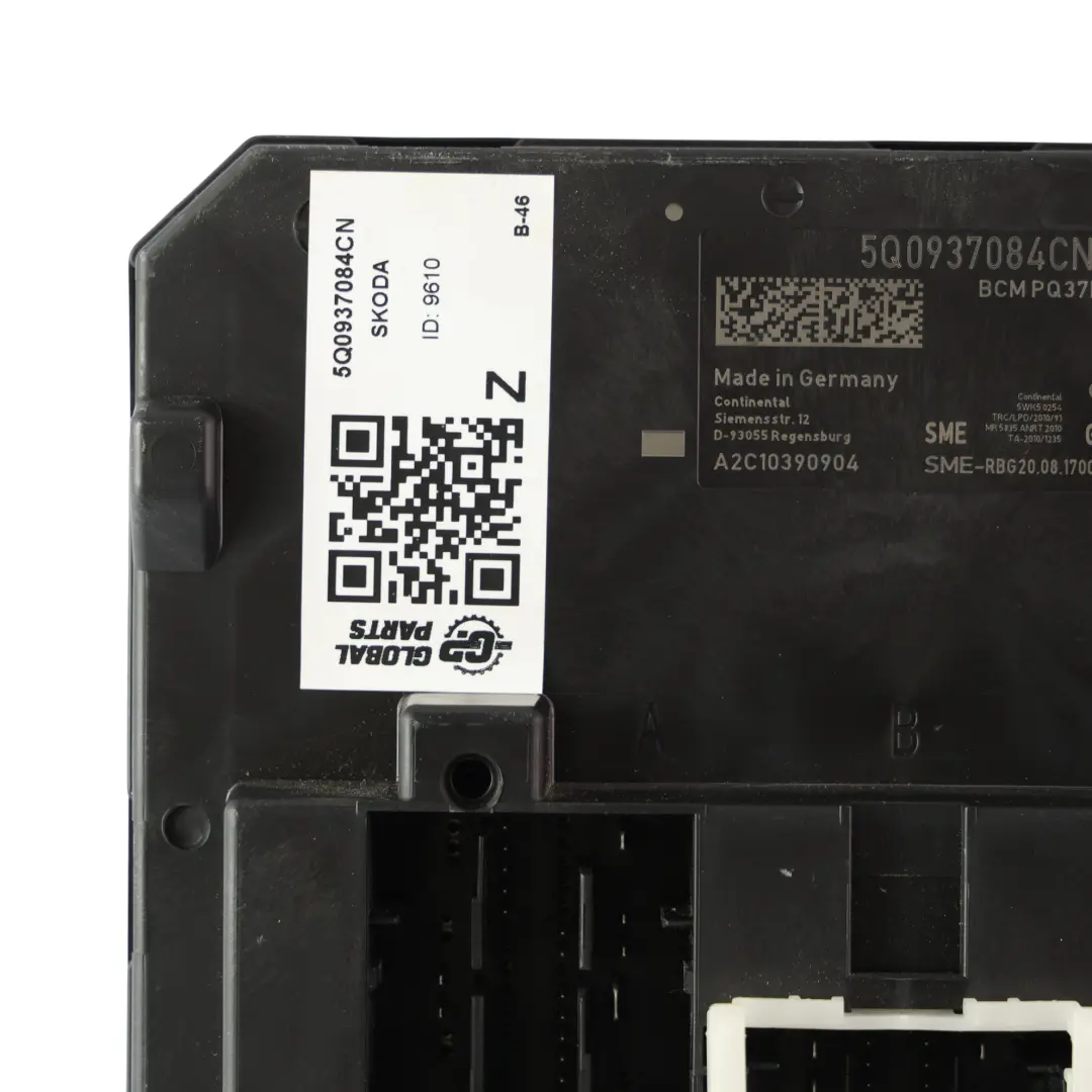 3V Module Contrôle Carrosserie BCM ECU pour Skoda Superb à propos du numéro de pièce 5Q0937084CN Skoda Superb 3V Module Contrôle Carrosserie BCM ECU - SKU 5Q0937084CN - Numéro de pièce 5Q0937084CN