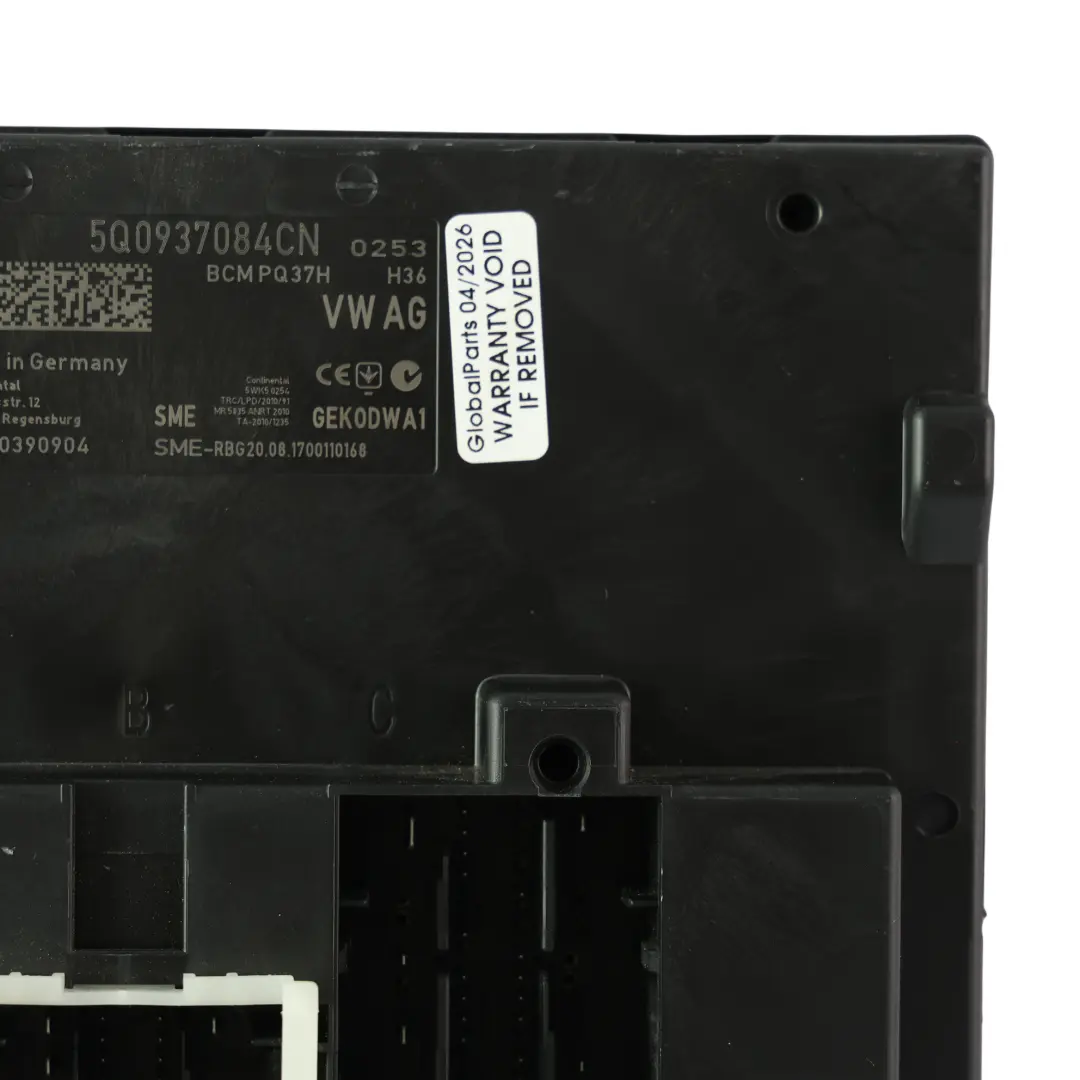Skoda Superb 3V BCM Body Control Module ECU - SKU 5Q0937084CN - Part number 5Q0937084CN