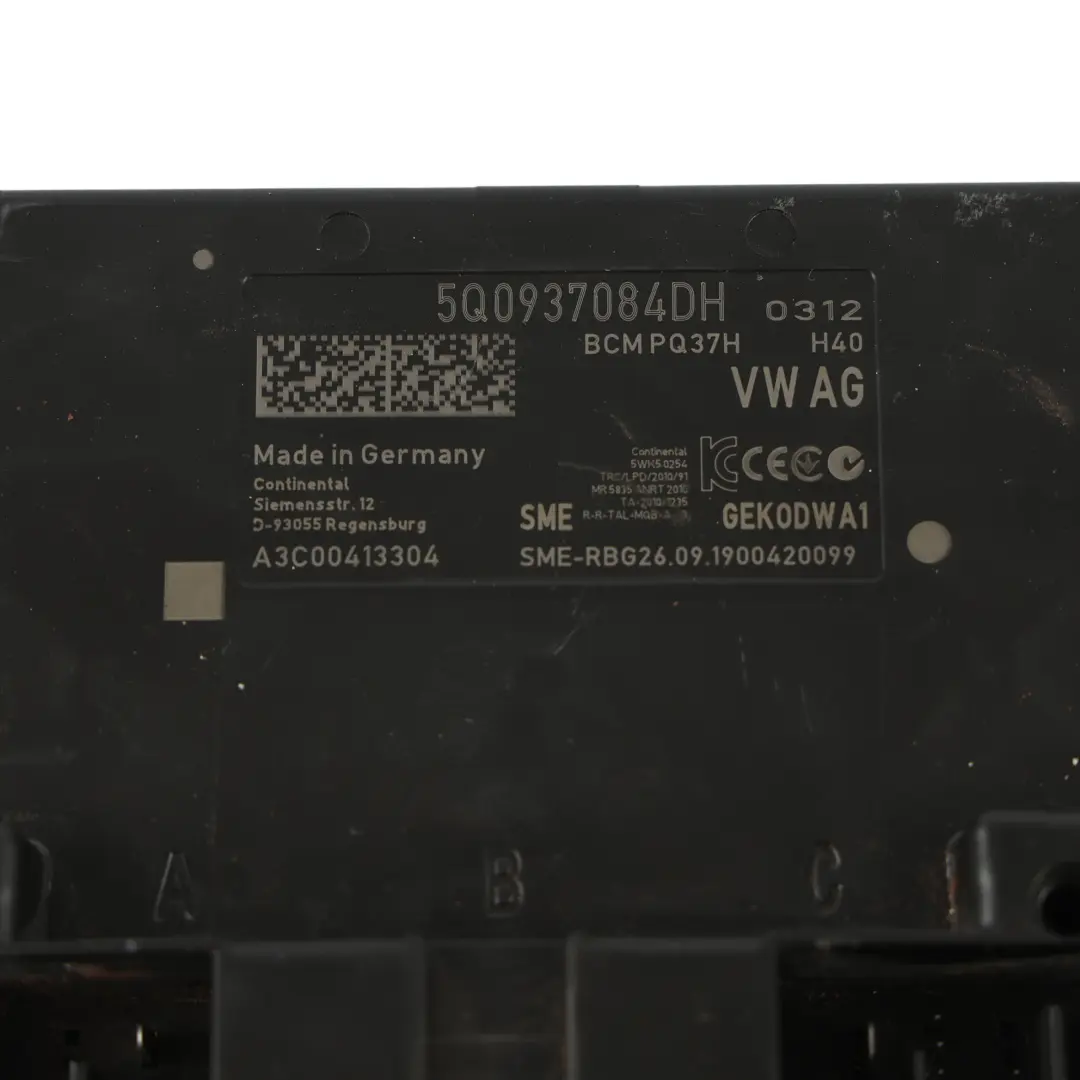 Audi A3 8V RSQ3 F3 Modulo Controllo Carrozzeria BCM ECU - SKU 5Q0937084DH-1 - Numero di parte 5Q0937084DH