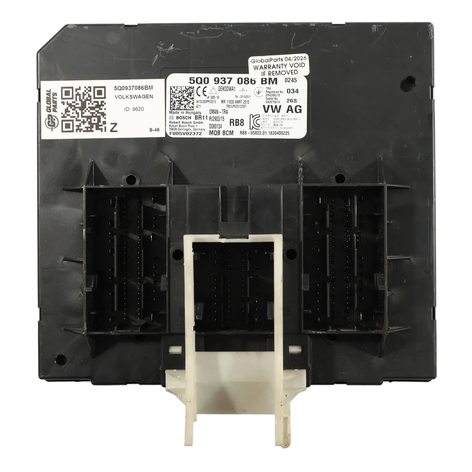 VW Golf 5G Touran 5T Passat B8 BCM Body Control Module ECU 2.0 TDI 5Q0937086BM