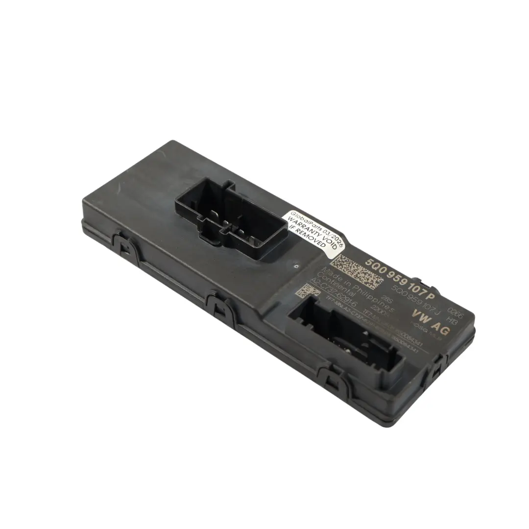 Moduł Sterownik Klapy Bagażnika Tył ECU do Audi Q2 o numerze 5Q0959107P Audi Q2 Moduł Sterownik Klapy Bagażnika Tył ECU - SKU 5Q0959107P - Numer Części 5Q0959107P