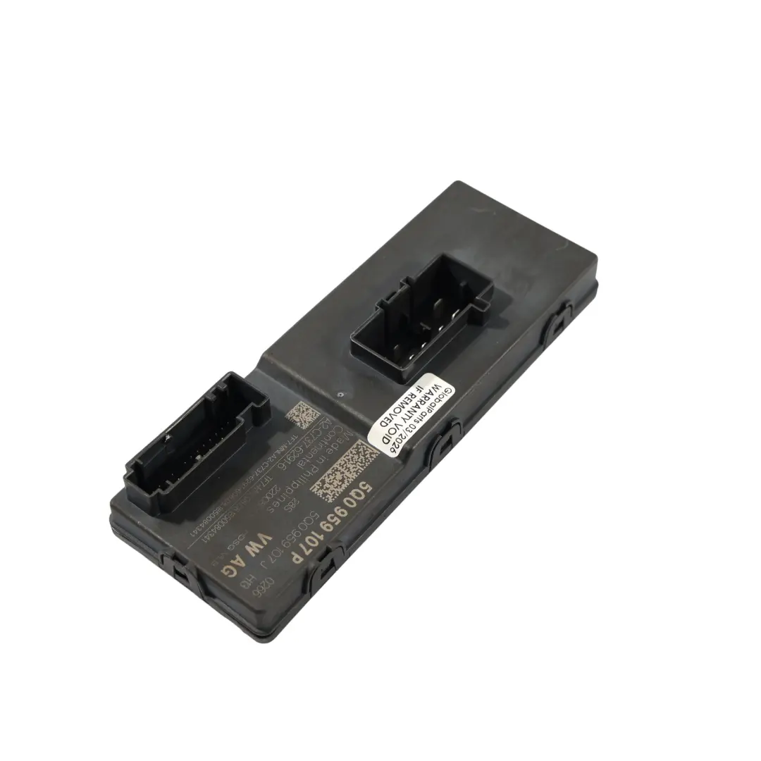 Heckklappe Steuergerät Modul ECU für Audi Q2 mit Teilenummer 5Q0959107P Audi Q2 Heckklappe Steuergerät Modul ECU - SKU 5Q0959107P - Teilenummer 5Q0959107P
